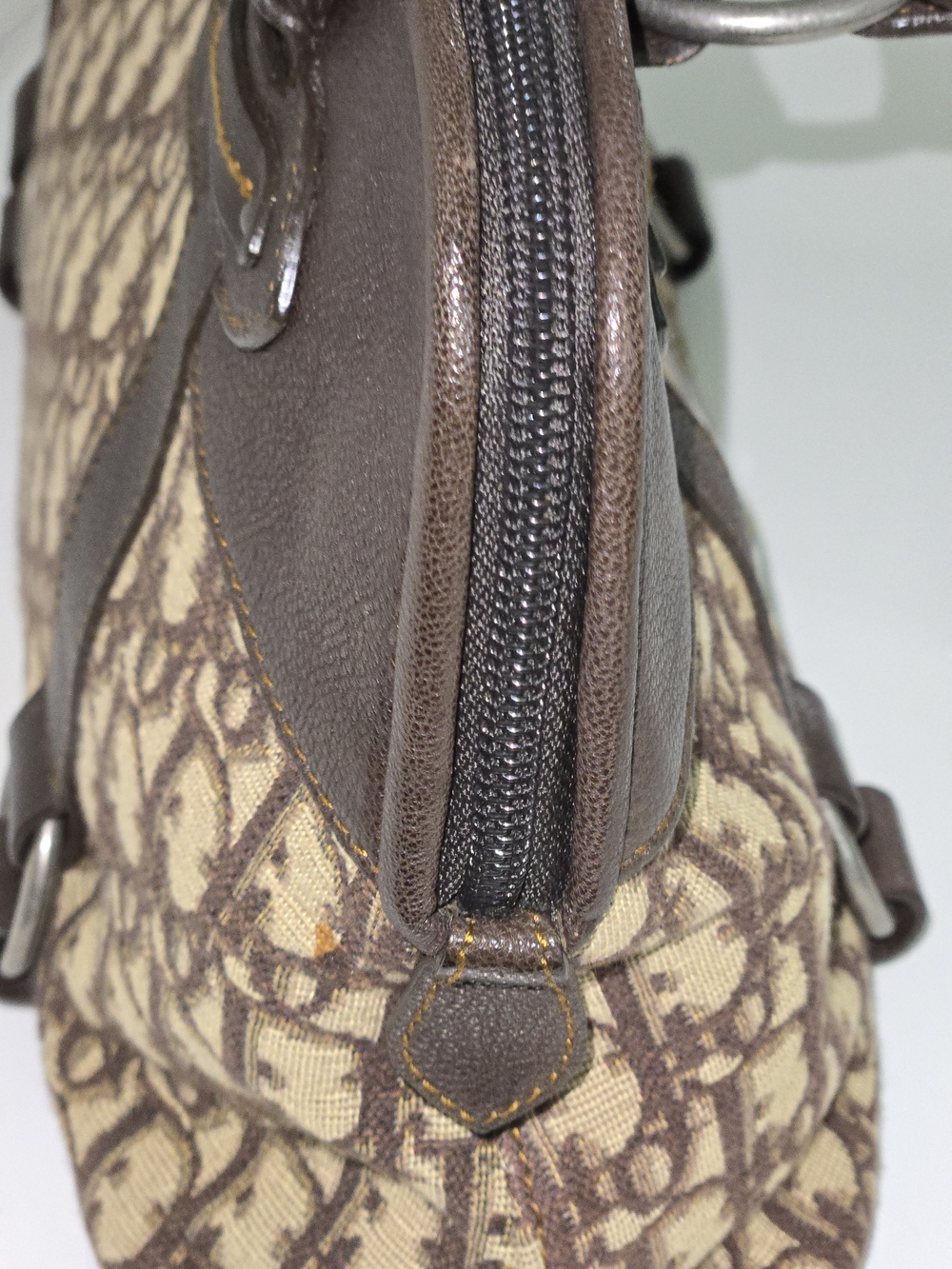 Dior Brown Monogram Tote Bag - Picture 11 of 16